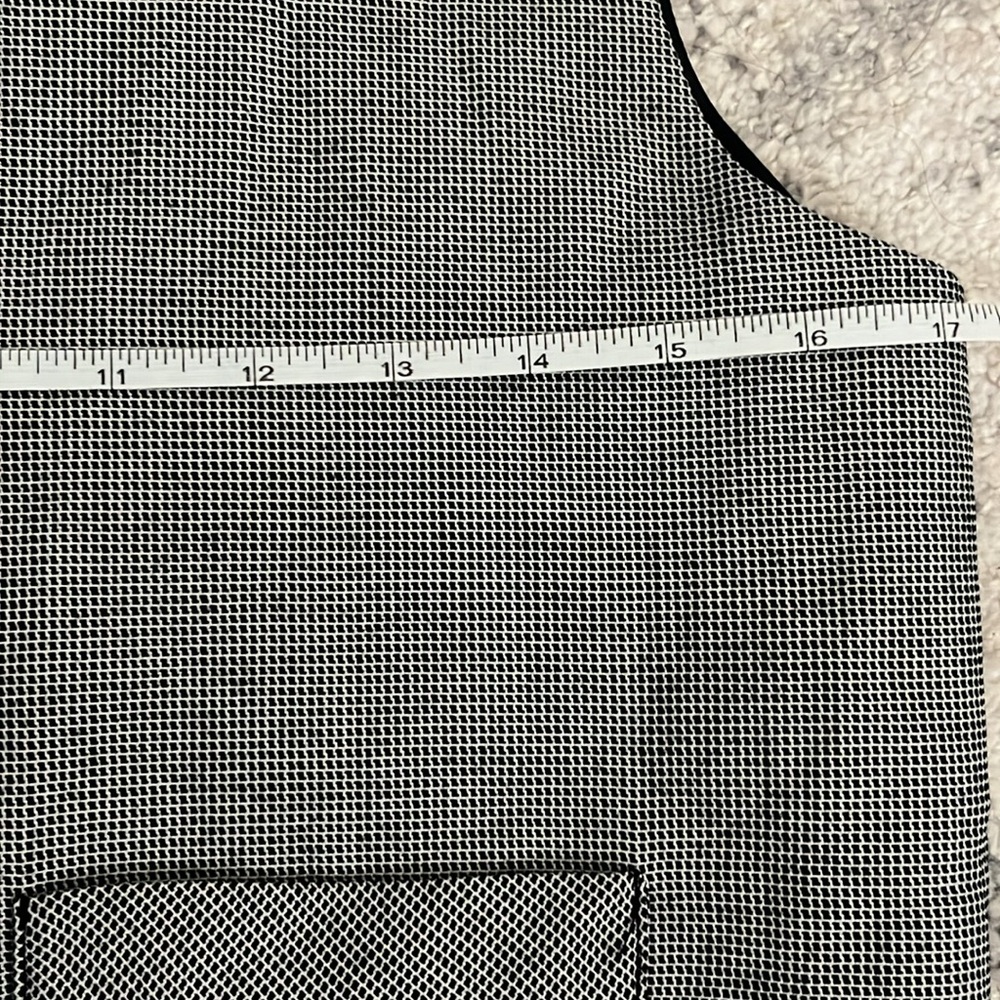 Gray Button-Up Shirt/ Vest - Picture 6 of 8